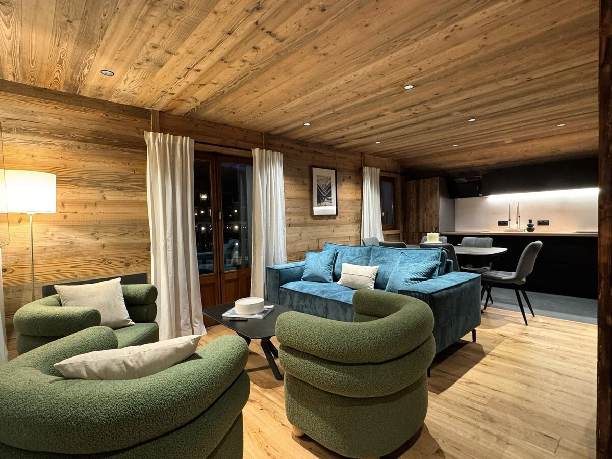 Appartement T4 centre La Clusaz, balcon sud, parking - Photo 1