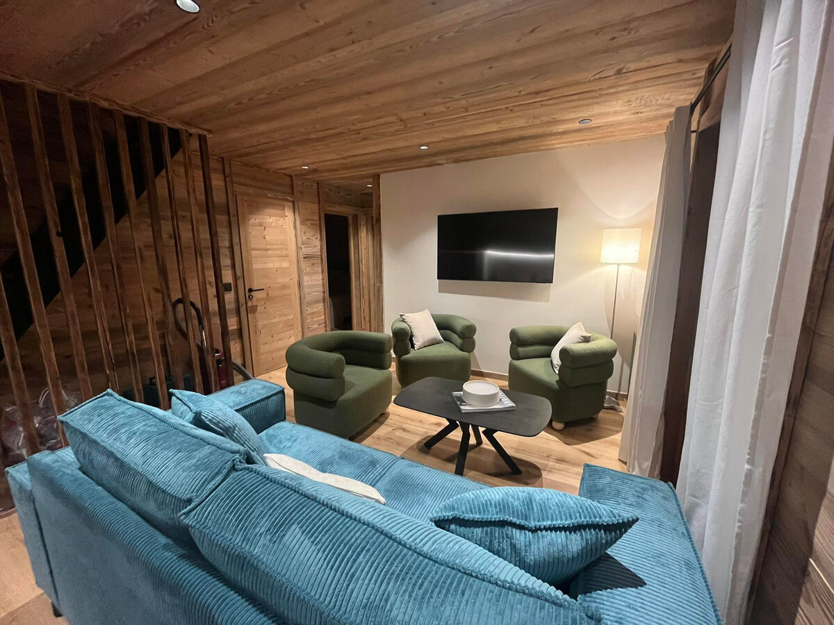 Appartement T4 centre La Clusaz, balcon sud, parking - Photo 2