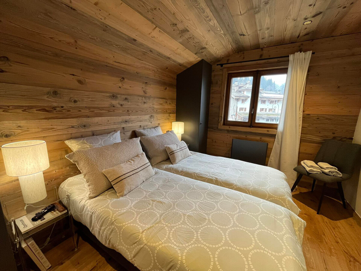 Appartement T4 centre La Clusaz, balcon sud, parking - Photo 12