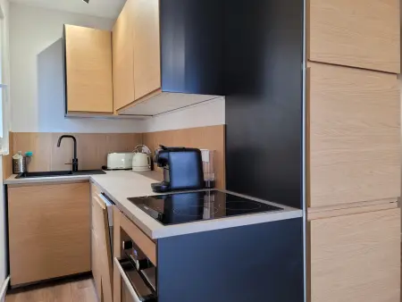 Studio rénové 34m², balcon vallée, 300m pistes Pra-Loup : photo 2
