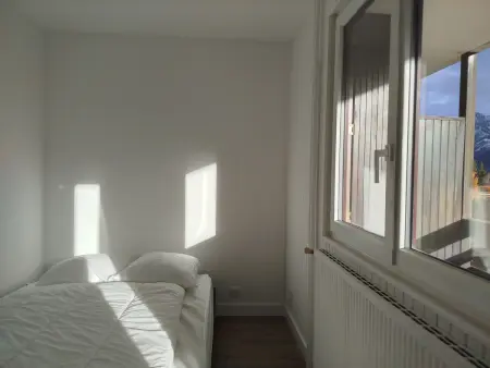 Studio rénové 34m², balcon vallée, 300m pistes Pra-Loup : photo 4