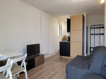 Studio rénové 34m², balcon vallée, 300m pistes Pra-Loup : photo 13