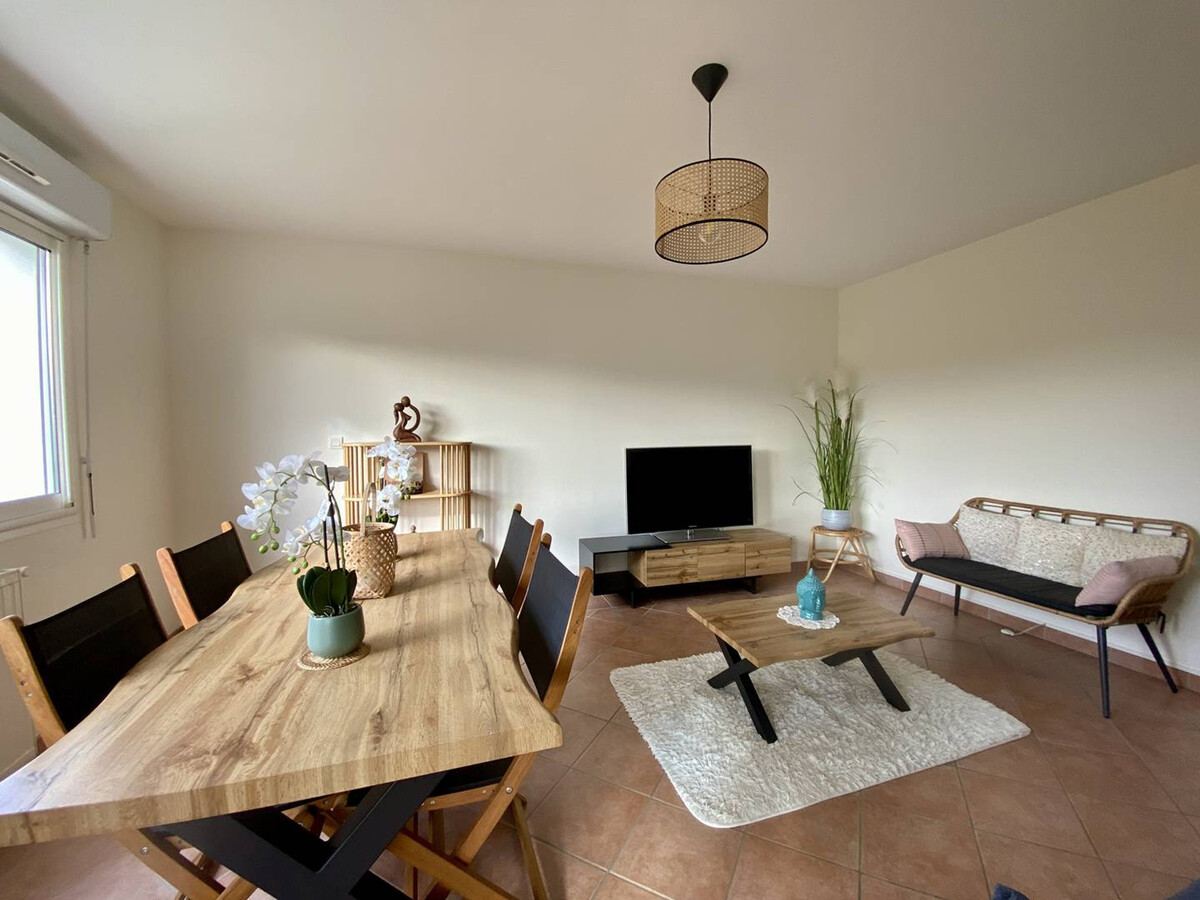 Appartement 3 personnes à Cambo-les-Bains, terrasse vue montagnes - Photo 5