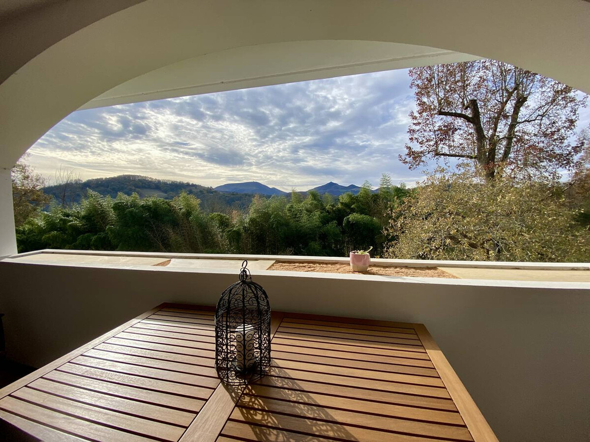 Appartement 3 personnes à Cambo-les-Bains, terrasse vue montagnes - Photo 15
