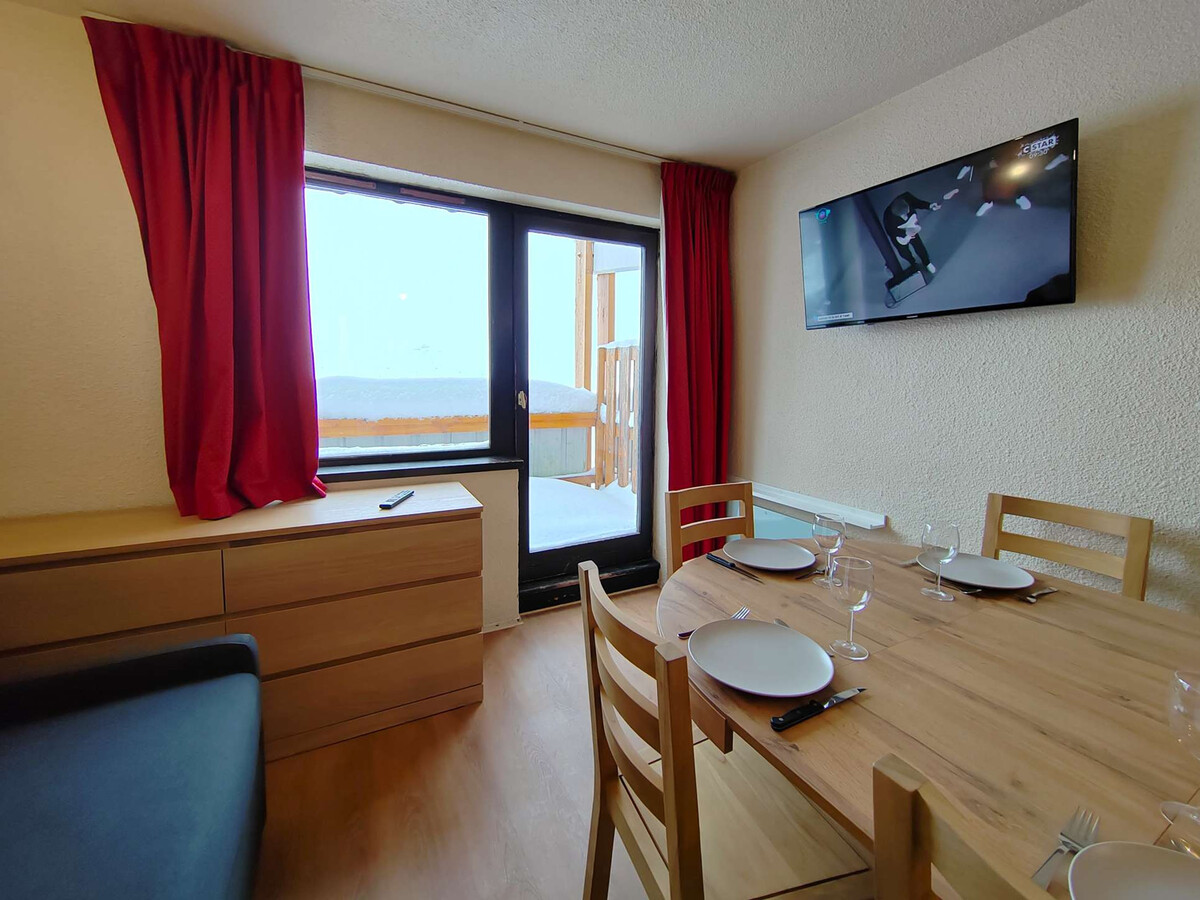 Duplex 6 pers. Val Thorens : 2 chambres, balcon vue montagne - Photo 4