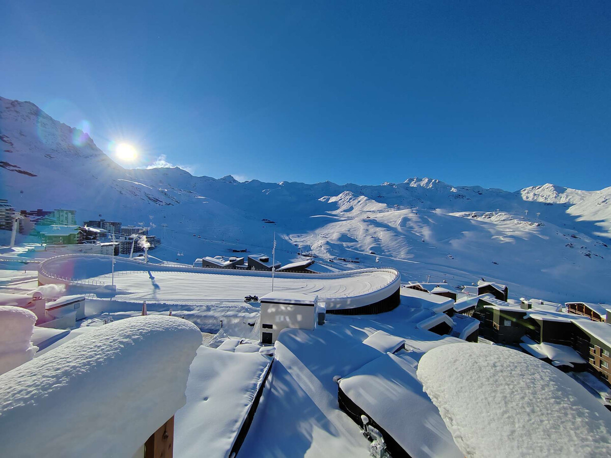 Duplex 6 pers. Val Thorens : 2 chambres, balcon vue montagne - Photo 21