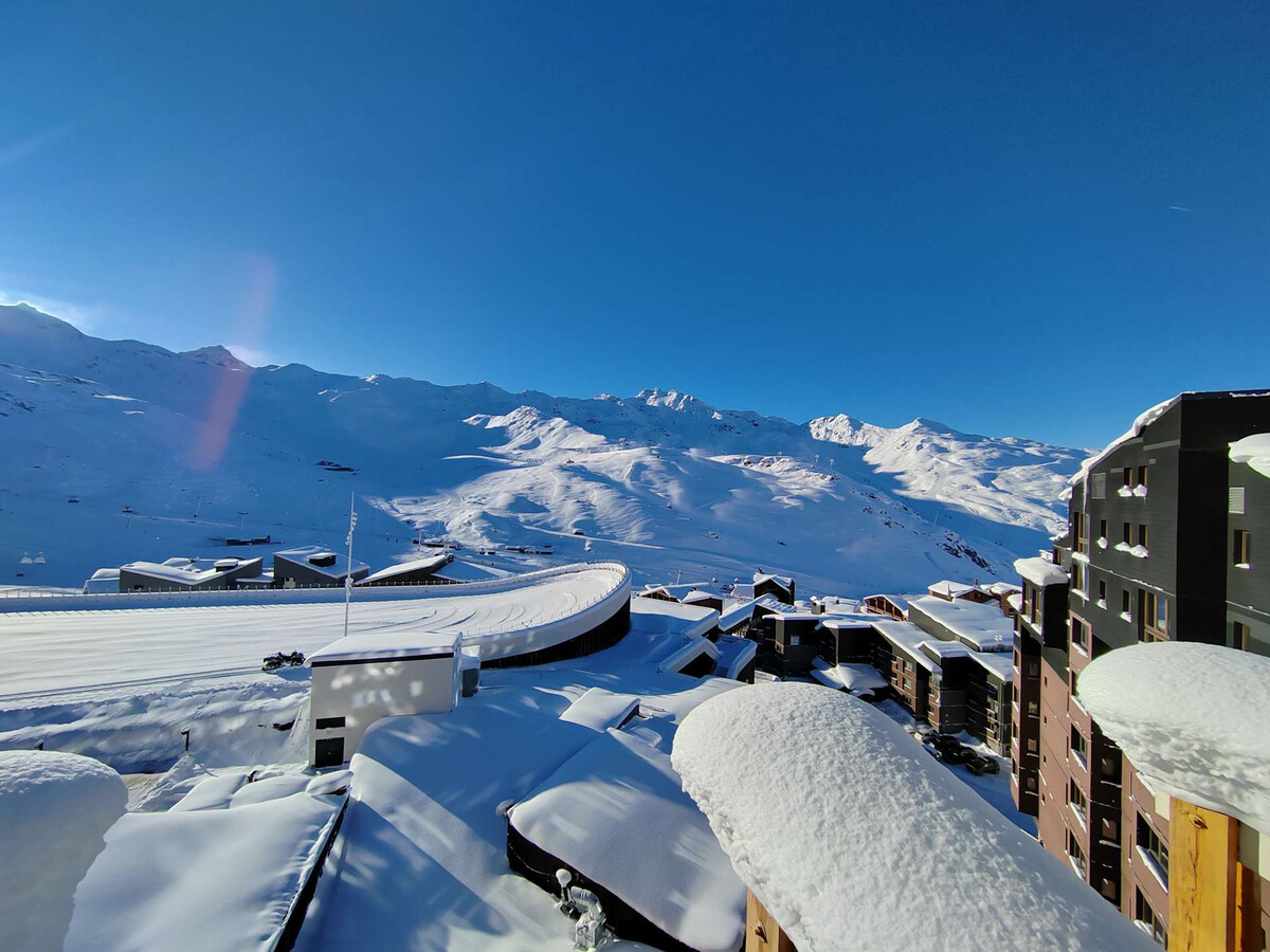 Duplex 6 pers. Val Thorens : 2 chambres, balcon vue montagne - Photo 22