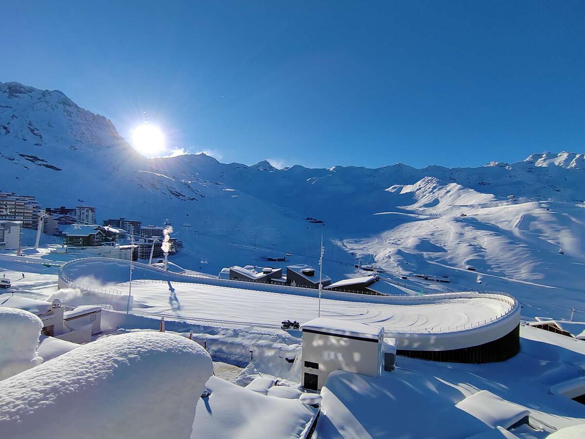 Duplex 6 pers. Val Thorens : 2 chambres, balcon vue montagne - Photo 23
