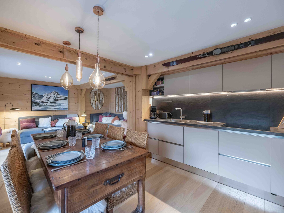 Duplex 4 chambres au pied de la télécabine à Megève - Photo 2