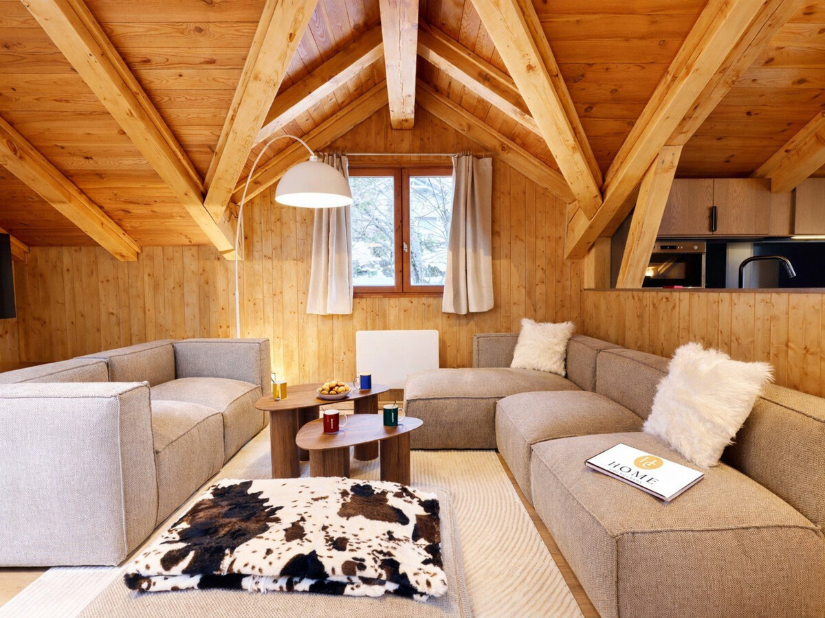 Chalet contemporain 15 pers. à La Tania, sauna et parking - Photo 2