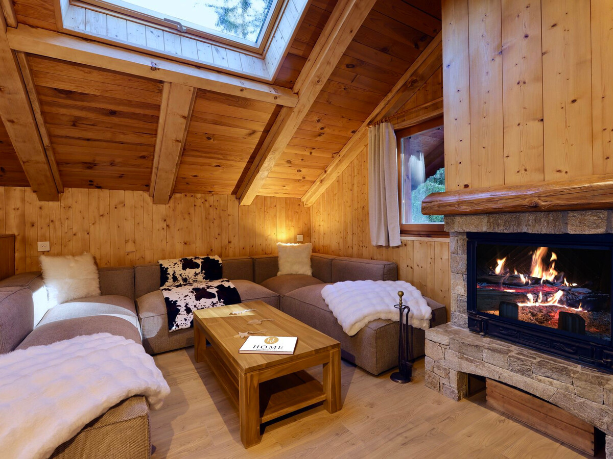 Chalet contemporain 15 pers. à La Tania, sauna et parking - Photo 3