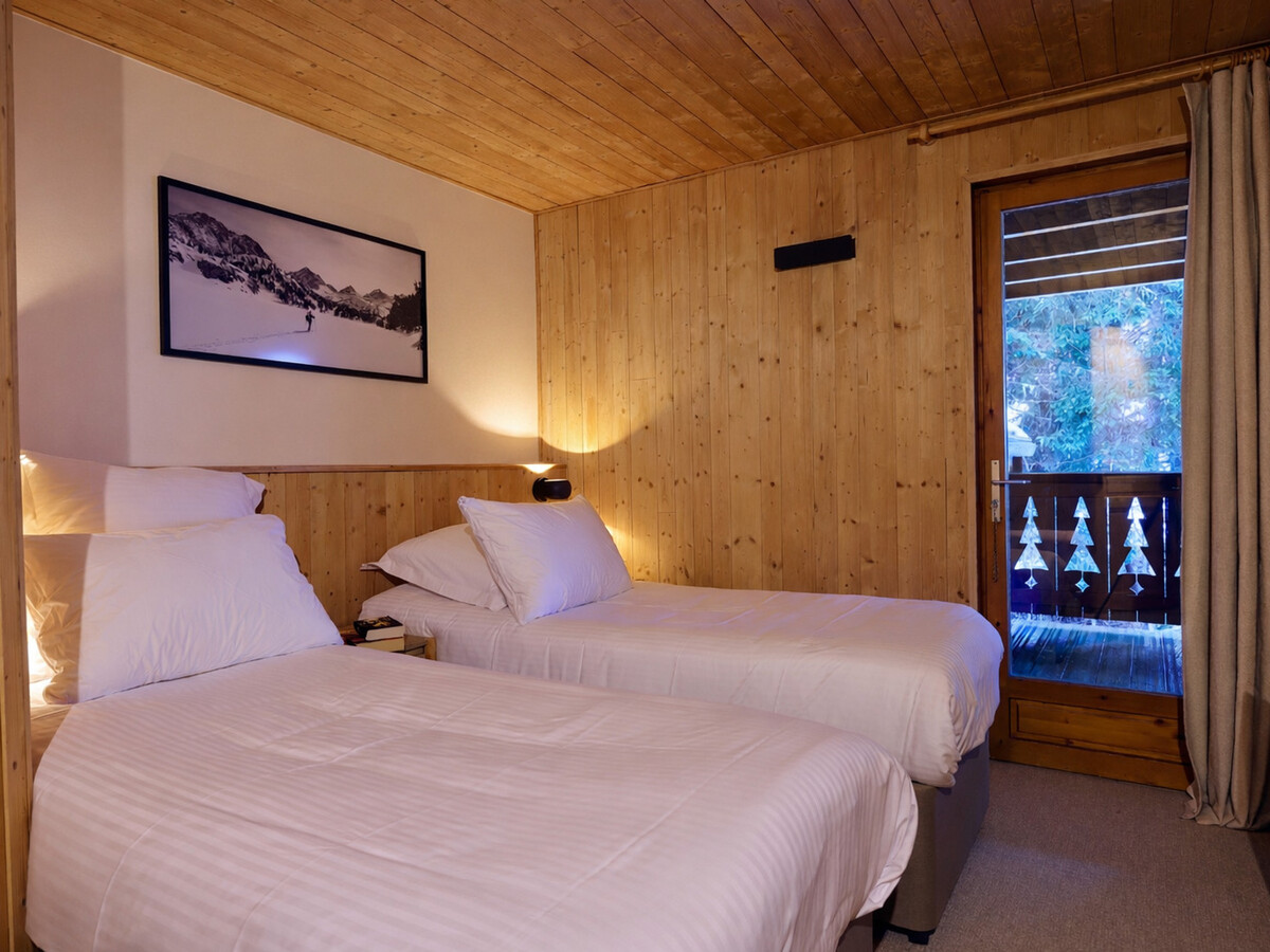 Chalet contemporain 15 pers. à La Tania, sauna et parking - Photo 10