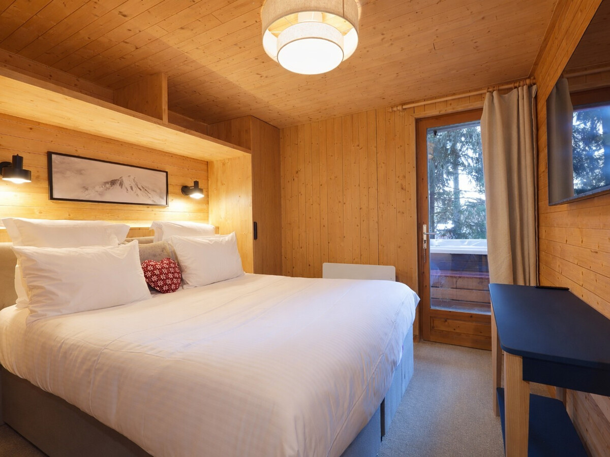 Chalet contemporain 15 pers. à La Tania, sauna et parking - Photo 12