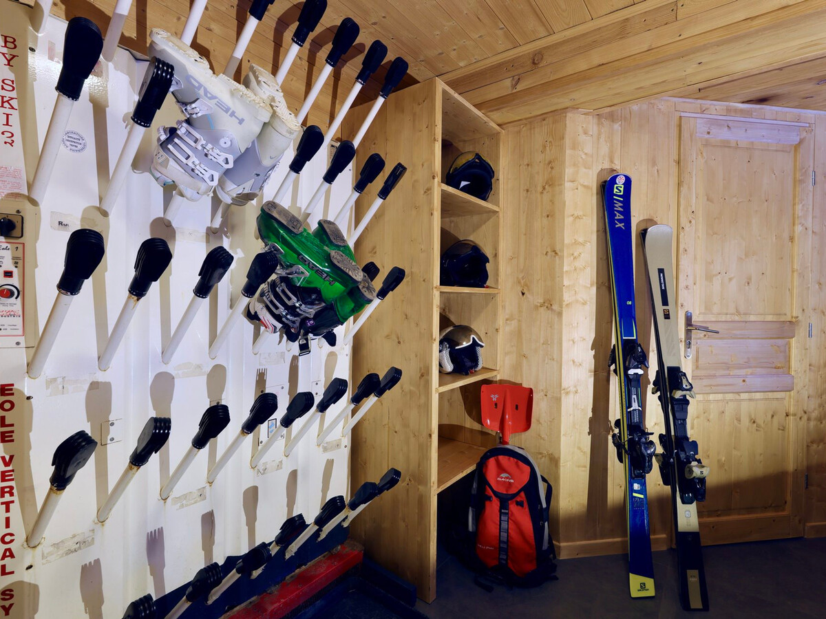 Chalet contemporain 15 pers. à La Tania, sauna et parking - Photo 14