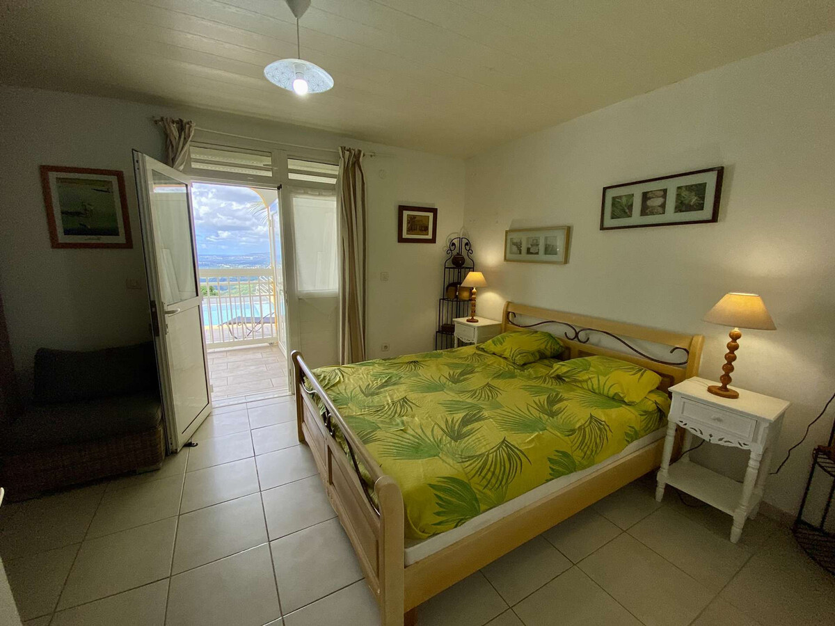 Villa Ziléa au Vauclin : 6 personnes, piscine et vue mer - Photo 10