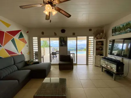Villa Ziléa au Vauclin : 6 personnes, piscine et vue mer - Photo 4