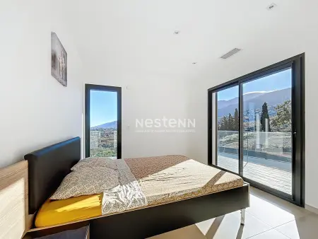 Villa contemporaine vue mer et piscine débordement - Photo 14