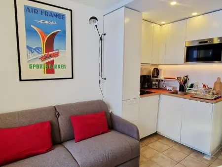 Location appartement à La Plagne Montalbert , Chalet confortable 4 pers, près des pistes, La Plagne