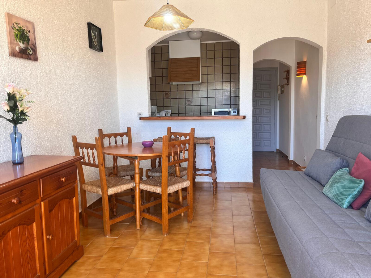 Studio 24 m² Empuriabrava, 400 m plage, climatisation - Photo 4