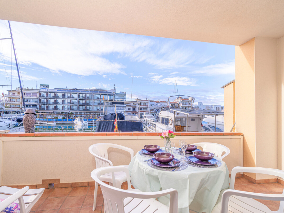 Appartement canal 1 chambre, 4 pers. à Empuriabrava - Photo 1