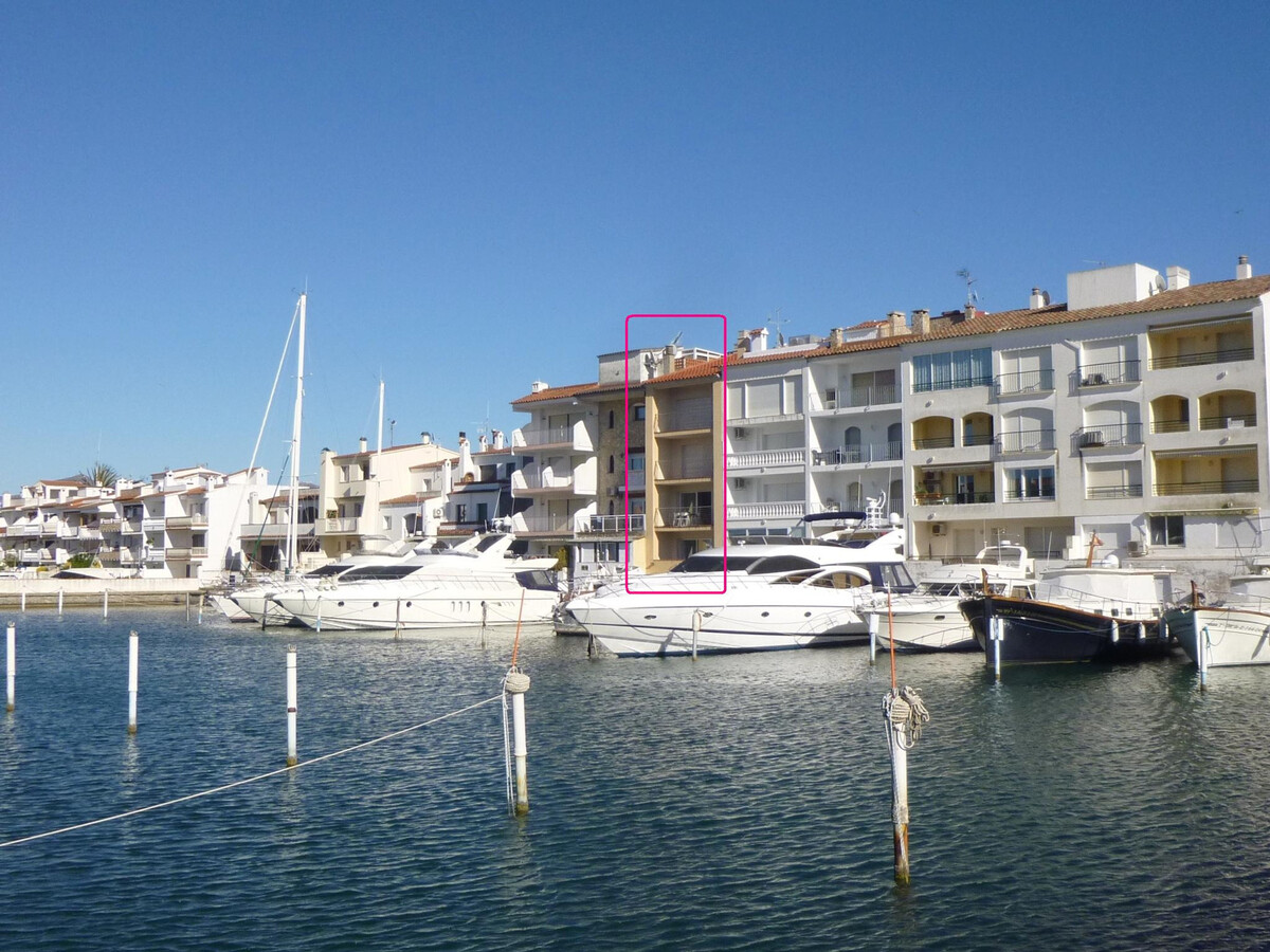 Appartement canal 1 chambre, 4 pers. à Empuriabrava - Photo 24