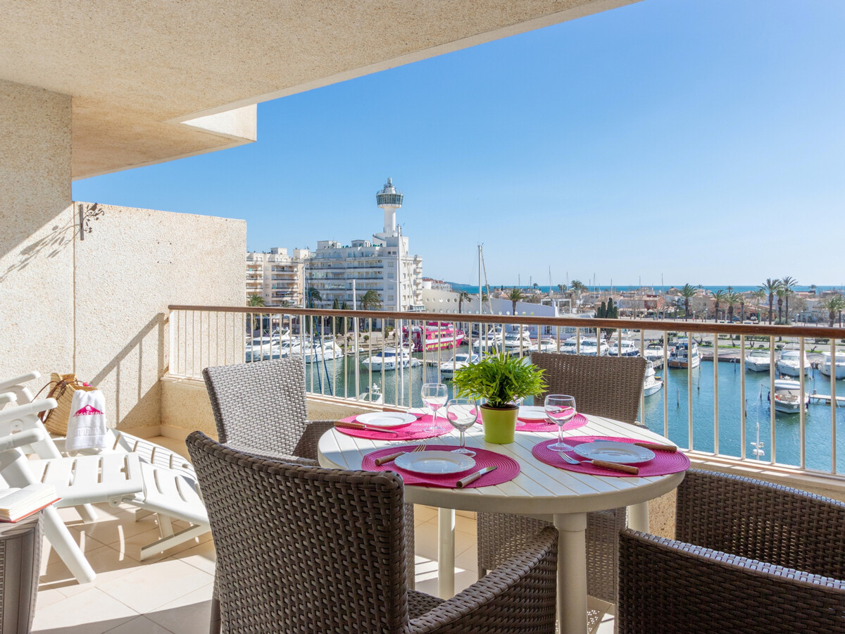Appartement vue canal et mer à Empuriabrava, 1 ch. - Photo 1