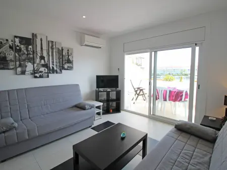 Appartement à Empuriabrava pour 4 pers. avec terrasse, A/C, Wi-Fi et piscine collective : photo 16