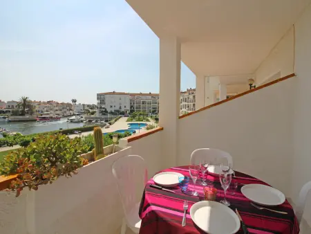 Appartement à Empuriabrava pour 4 pers. avec terrasse, A/C, Wi-Fi et piscine collective : photo 17