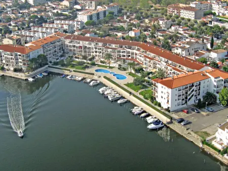 Appartement à Empuriabrava pour 4 pers. avec terrasse, A/C, Wi-Fi et piscine collective : photo 21