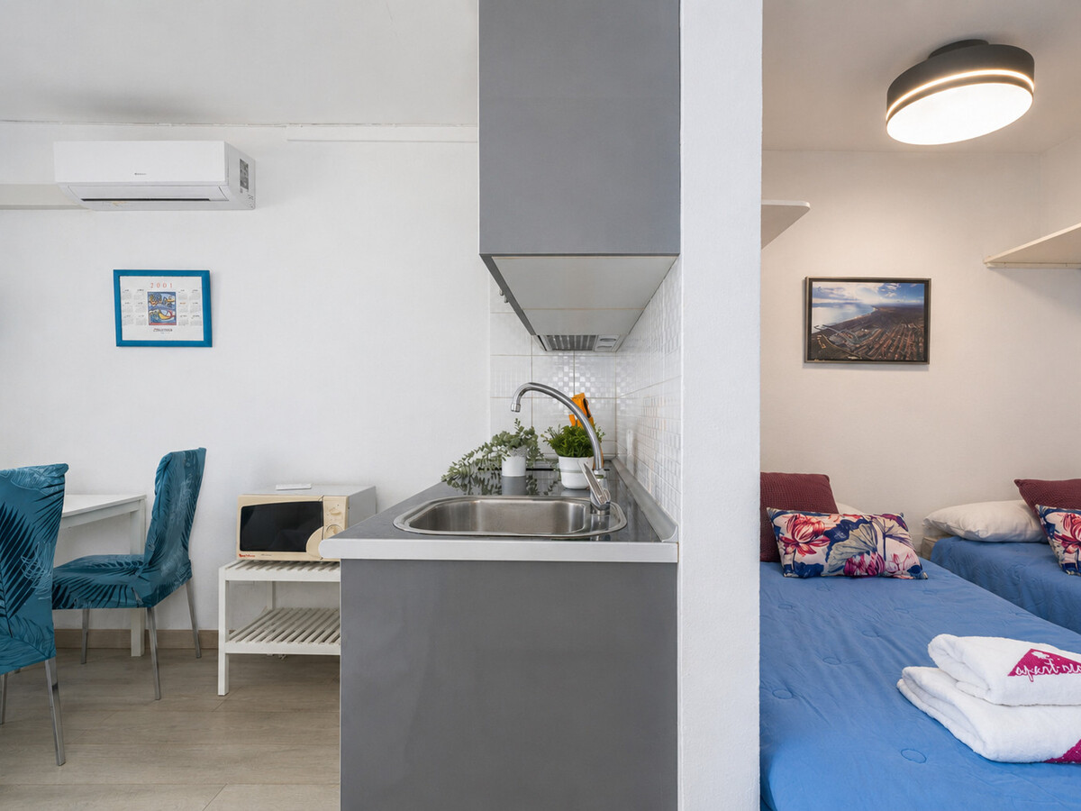 Studio en bord de mer à Empuriabrava - 3 pers, animaux admis - Photo 7