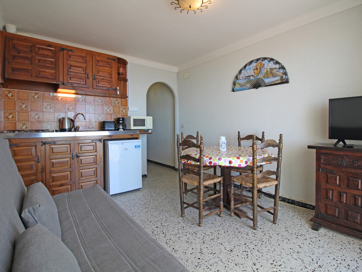 Studio front de mer Empuriabrava, 24 m², vue directe - Photo 7