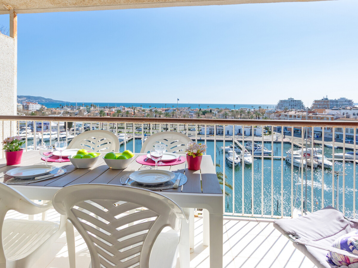Appartement 2 chambres Empuriabrava, vue canal et mer - Photo 1