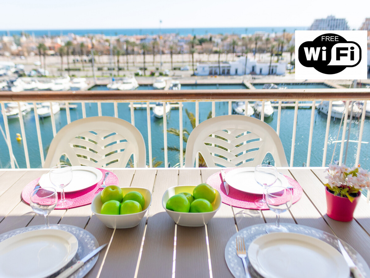 Appartement 2 chambres Empuriabrava, vue canal et mer - Photo 6
