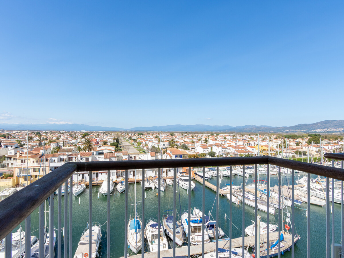 Appartement 2 chambres Empuriabrava, vue canal et mer - Photo 14