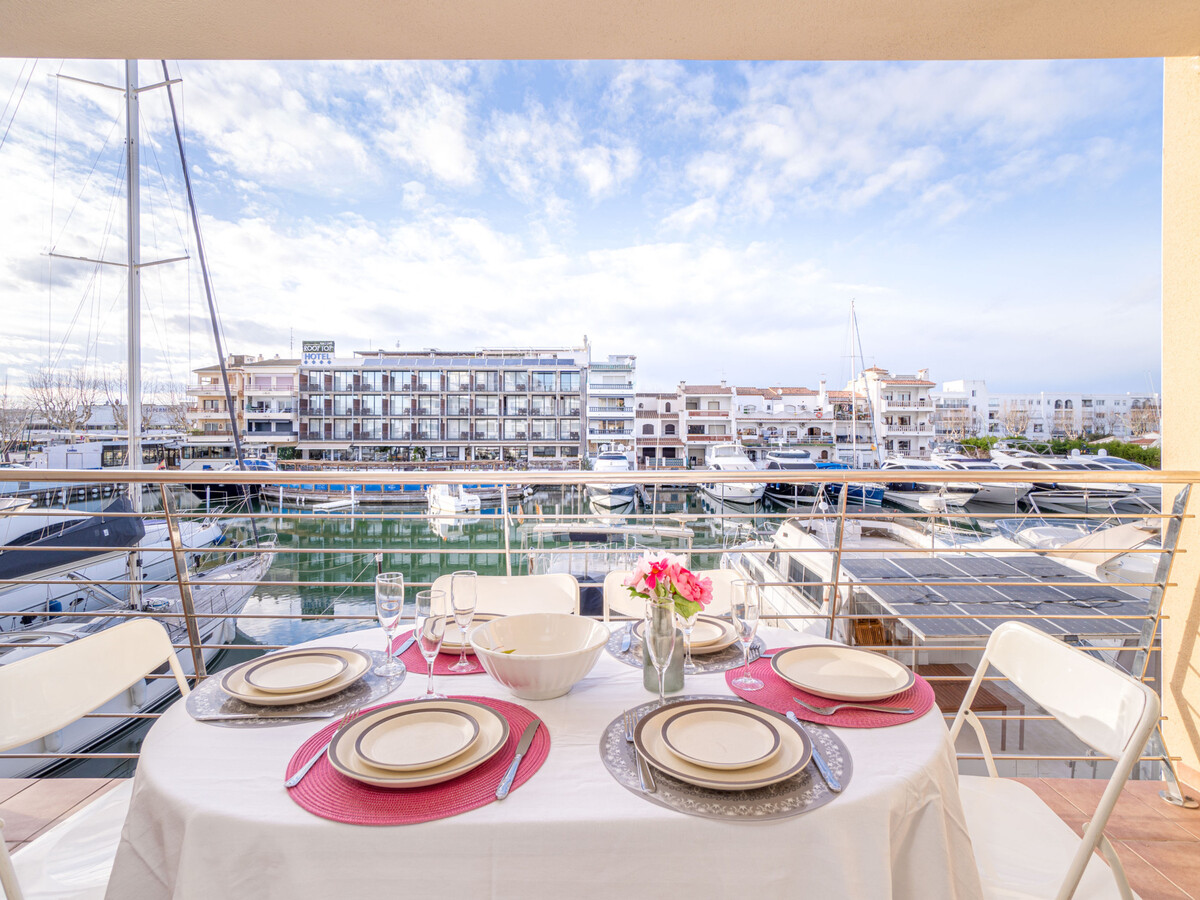 Appartement 6 pers. au canal, 200 m plage Empuriabrava - Photo 21