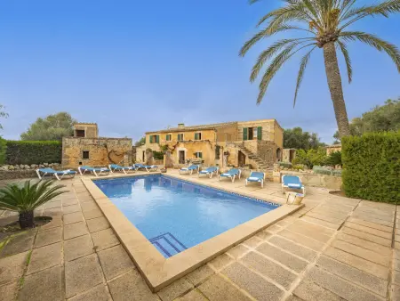 Location villa à Felanitx, Grande villa à Felanitx avec piscine privée et parking pour 12 pers.