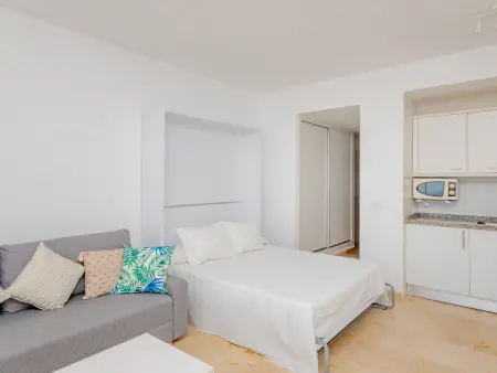 Appartement 39 m² première ligne de plage, ascenseur privé : photo 14