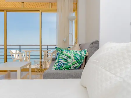 Appartement 39 m² première ligne de plage, ascenseur privé : photo 15