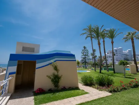 Appartement 39 m² première ligne de plage, ascenseur privé : photo 23