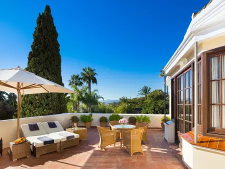 Villa Sierra Blanca : 9 chambres, piscine, sauna et padel : photo 28