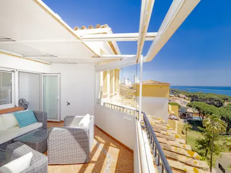 Penthouse triplex avec accès direct plage à Cabopino : photo 15
