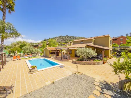 Location villa à Coín, Villa familiale avec piscine privée à Coín