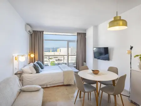 Studio 50 m² Torremolinos, 20 m plage, terrasse vue mer : photo 7