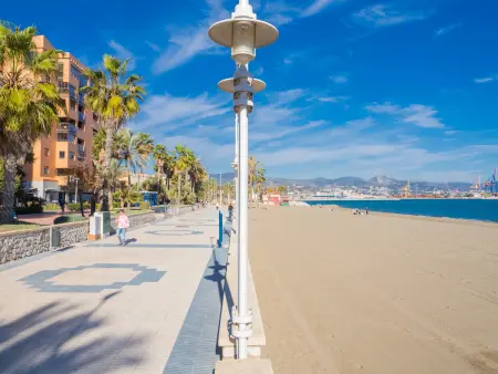 Appartement face mer avec parking à Malaga pour 6 pers - Photo 7