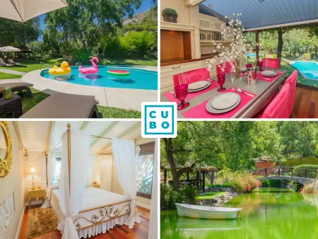 Location gite à Coín, Appartement élégant 3 chambres avec piscine et nature à Coín