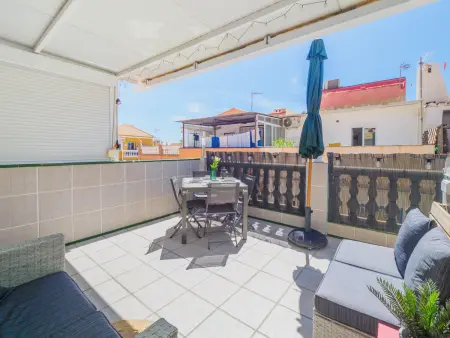 Maison typique à El Palo, Malaga, à 30m de la plage avec terrasse et climatisation - Photo 29