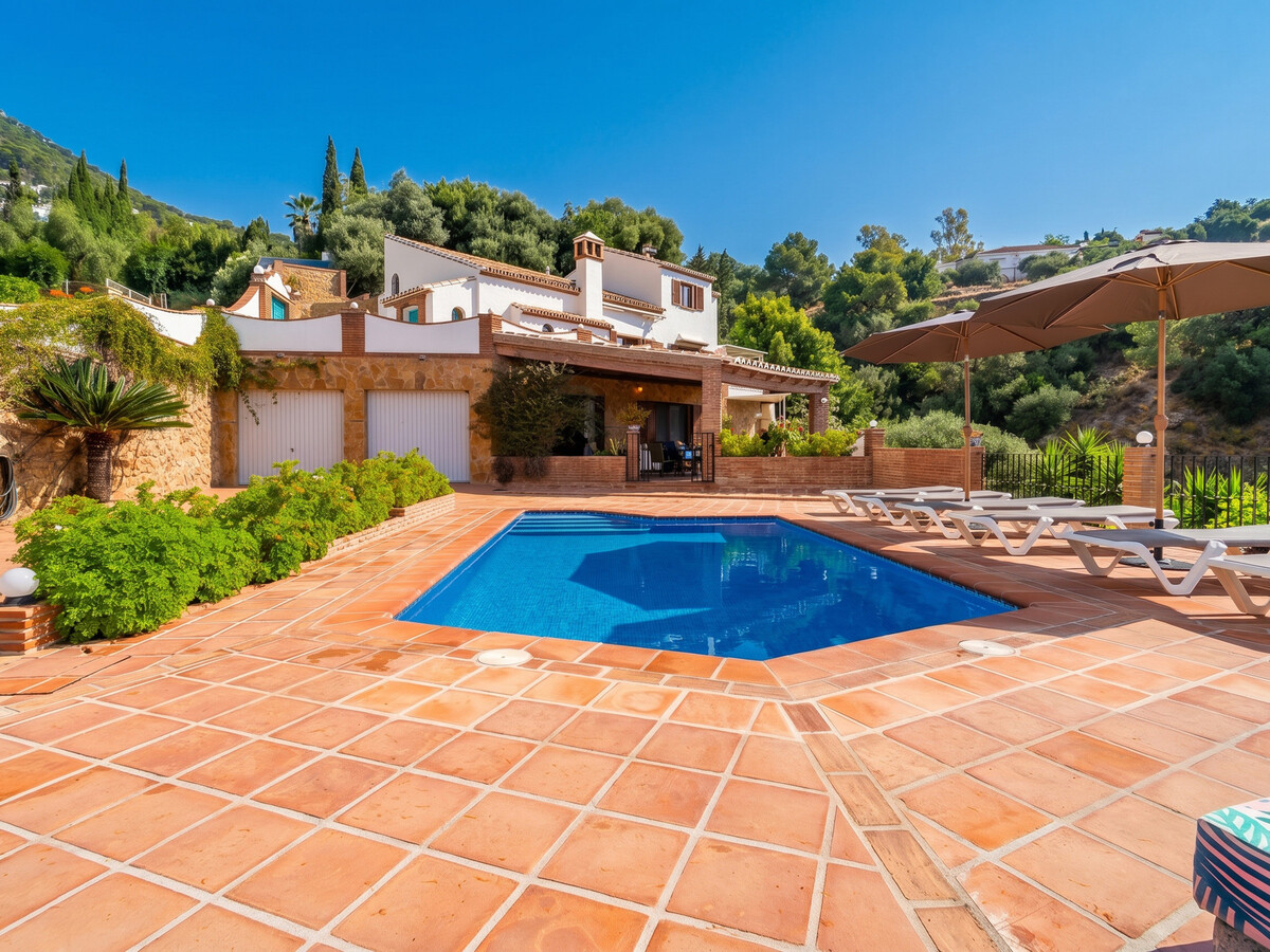 Villa 3 chambres, piscine privée et vue mer à Mijas - Photo 1