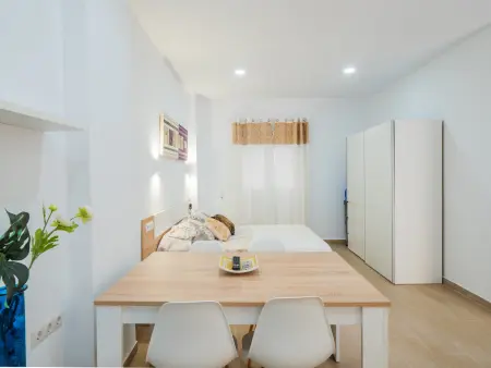 Location appartement à Málaga, Studio Moderne à Malaga Proche Plage pour 2 Personnes