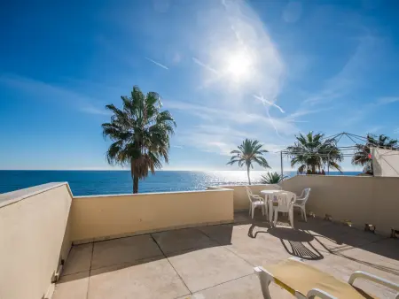 Appartement première ligne de plage à Mijas Costa, terrasse 60 m² : photo 7