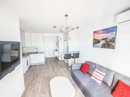 Appartement première ligne de plage à Mijas Costa, terrasse 60 m² : photo 13